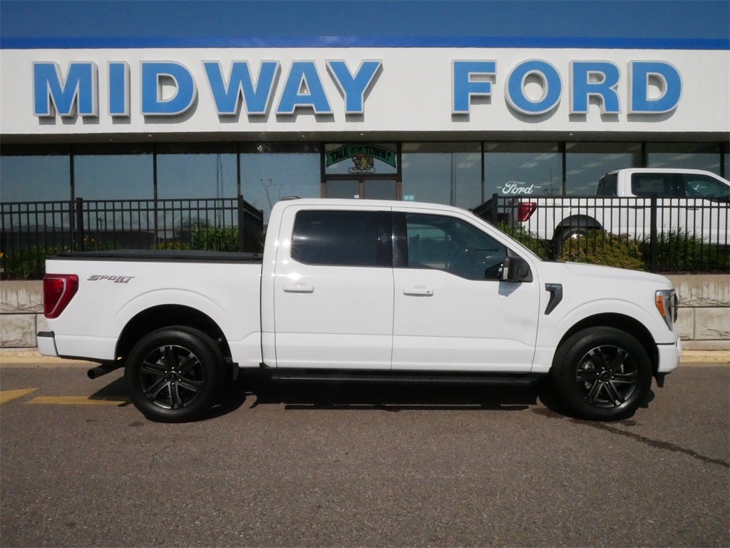 Used 2021 Ford F-150 XLT with VIN 1FTEW1EP7MKD25691 for sale in Roseville, Minnesota