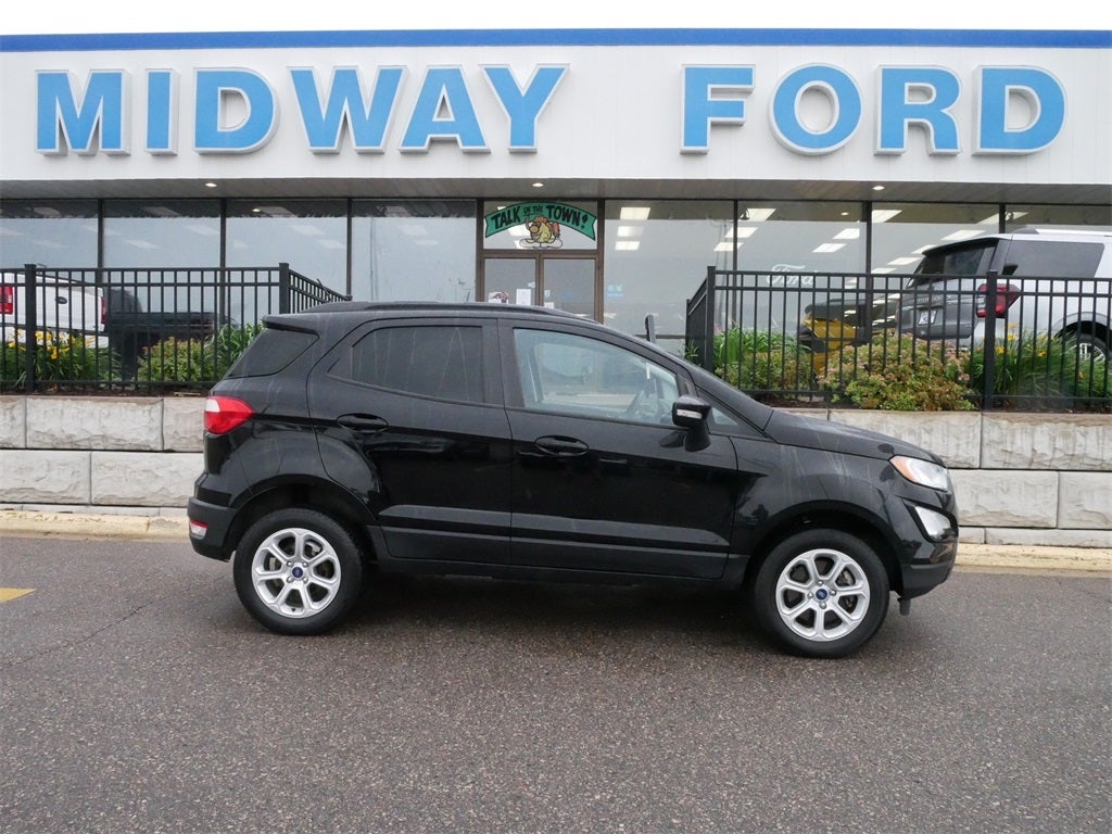 Used 2022 Ford EcoSport SE with VIN MAJ6S3GL6NC462418 for sale in Roseville, Minnesota